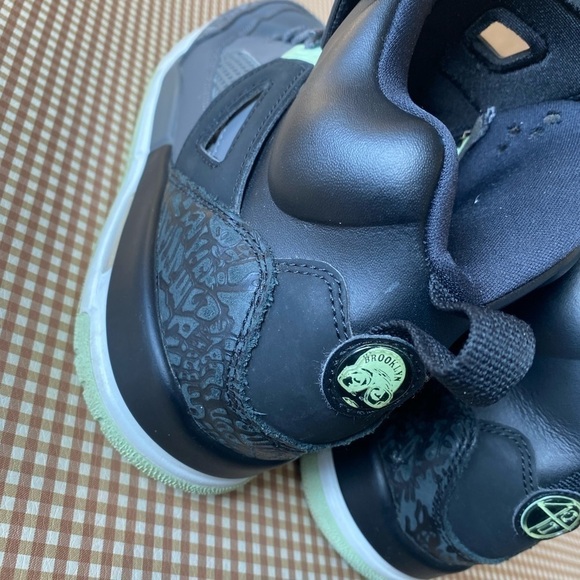 YOUTH Nike Air Jordan Spizike GS Black Mint Foam Dark Grey White shoes.Size 9.5 - Picture 11 of 16